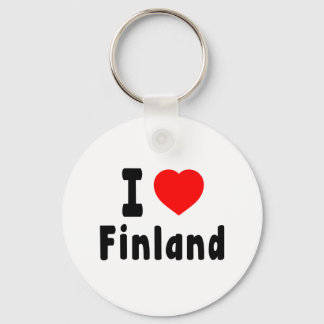 I Love Finland. Key Ring