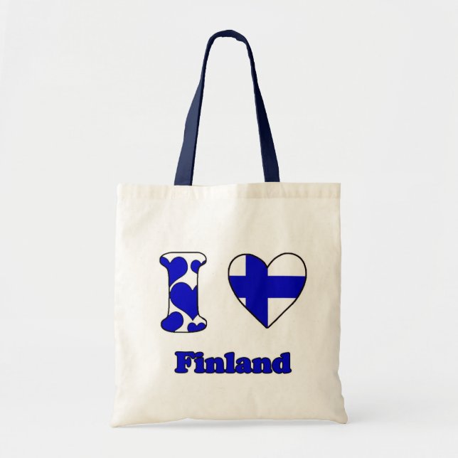 I love Finland Tote Bag (Front)