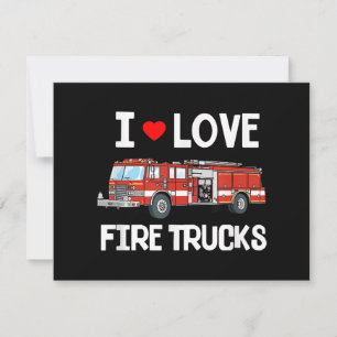 I Love Fire Truck