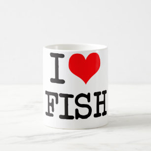 I Love Fish Mug