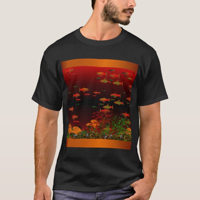 I Love Fishing T-Shirt (Front)