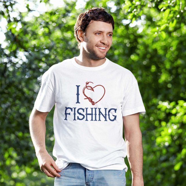 I Love Fishing T-Shirt (I love fishing shirt)