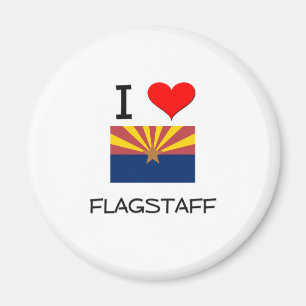 I Love FLAGSTAFF Arizona Magnet