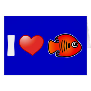 I Love Flame Angelfish