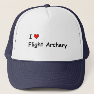 I Love Flight Archery Trucker Hat