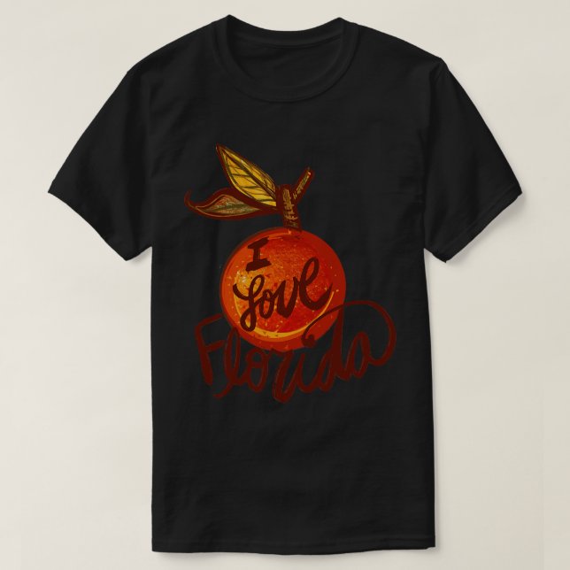 I Love Florida 1 T-Shirt (Design Front)