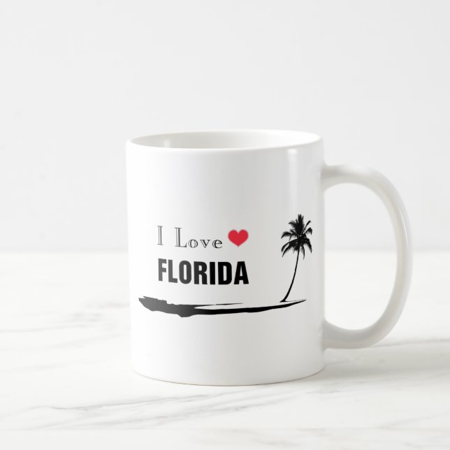 I Love Florida Coffee Mug (Right)