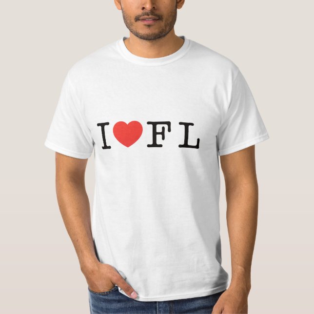 I LOVE FLORIDA T-Shirt (Front)
