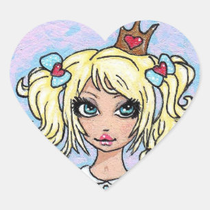 "I Love Fluffy Bunnies!" Sticker
