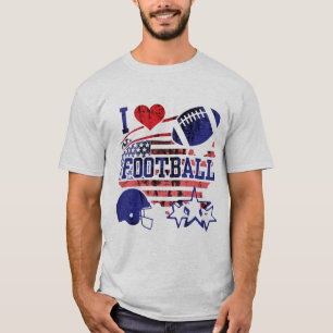 I Love Football (American Football) T-Shirt