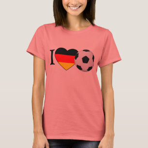 I Love Football Germany T-Shirt