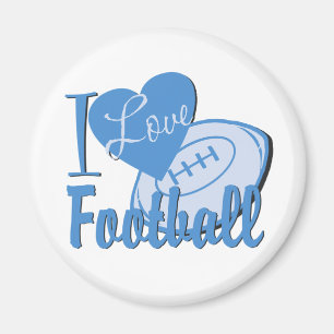 I Love Football Magnet