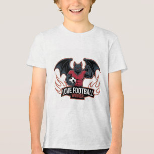 I love football  Tri-Blend shirt