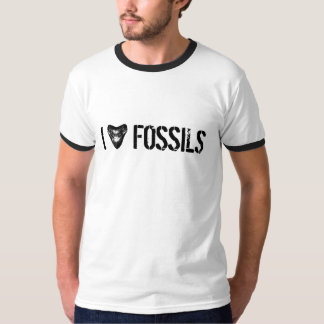I LOVE FOSSILS Megalodon T-Shirt