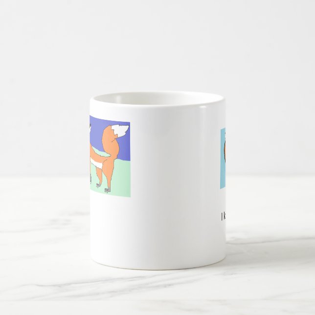 I love Foxes Mug (Center)