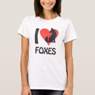 I love Foxes T-Shirt