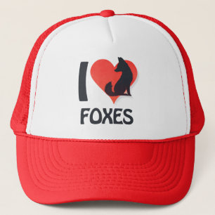 I love Foxes Trucker Hat