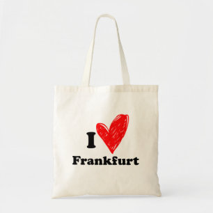 I love Frankfurt Tote Bag