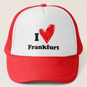 I love Frankfurt Trucker Hat