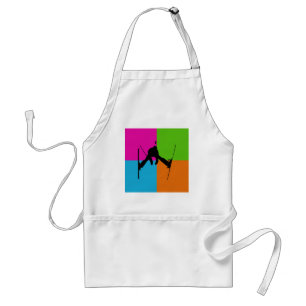 I love freestyle skiing - homeware standard apron