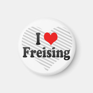 I Love Freising, Germany Magnet