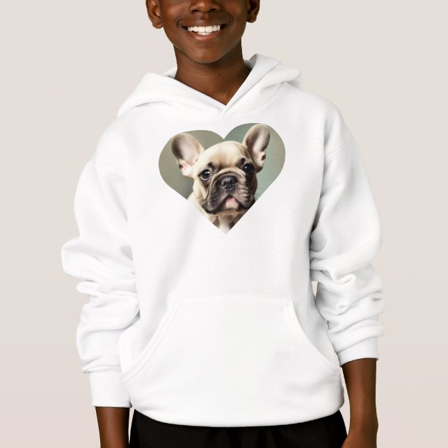 I LOVE FRENCH BULLDOGS! A FRENCH BULLDOG IN HEART (Front)