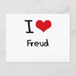 I Love Freud Postcard