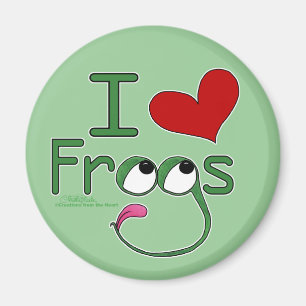 I love FROGS Magnet