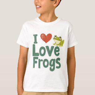 I Love Frogs T-Shirt