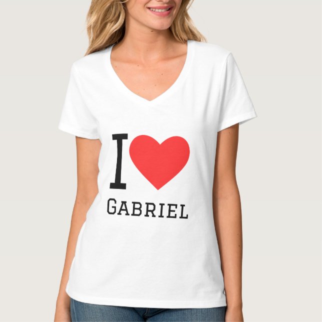 I love Gabriel  T-Shirt (Front)