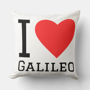 I love Galileo Cushion