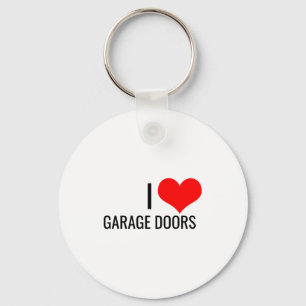 I Love Garage Doors Red Heart Christmas Gift Nk To Key Ring