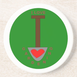 I Love Gardening Coasters