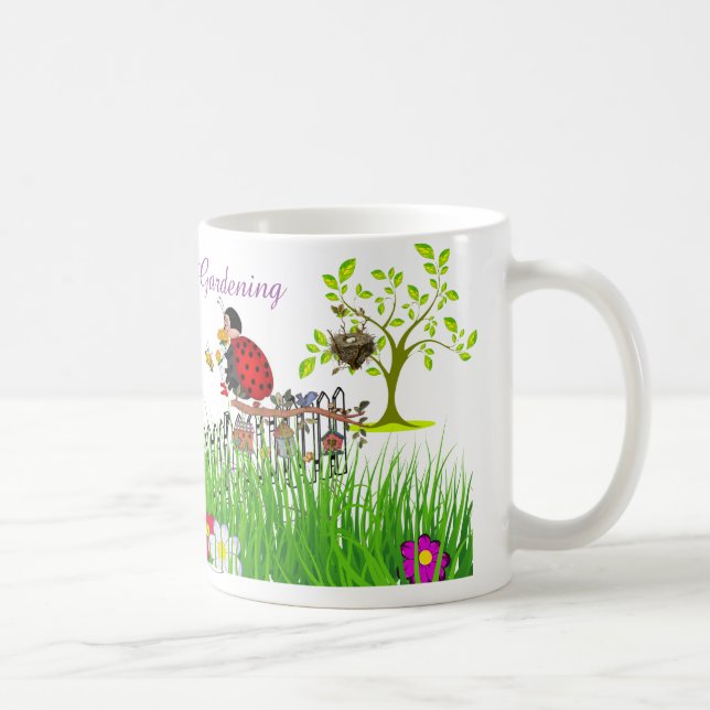 I love gardening coffee mug (Right)