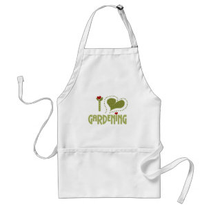 I Love Gardening Tshirts and Gifts Standard Apron