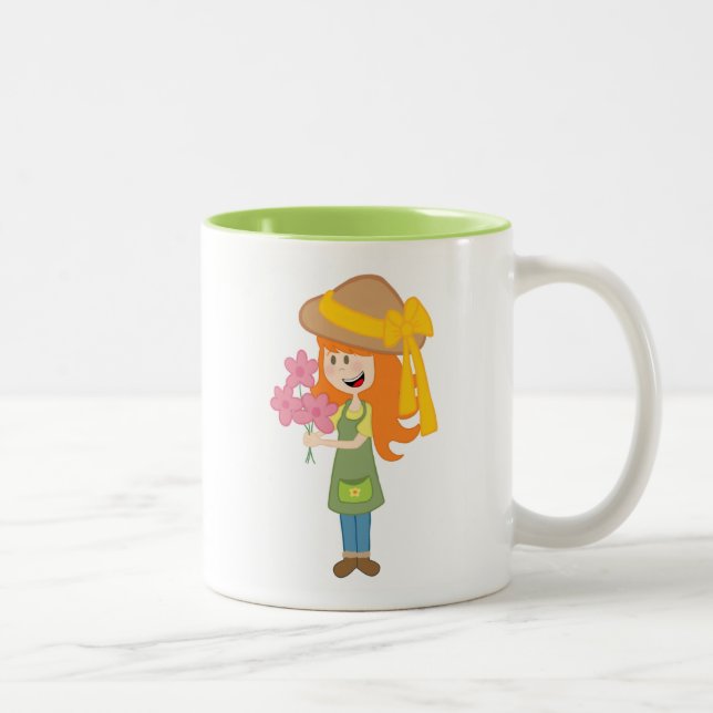 I Love Gardening Two Toned Mug (Right)