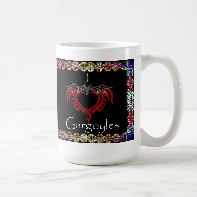 I love Gargoyles mug (Right)
