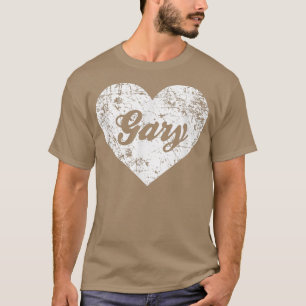 I Love Gary , Funny Cute Indiana Hometown Gift T-Shirt