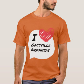 I love Gassville Arkansas Oversized T-Shirt