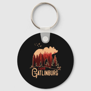 I Love Gatlinburg Tennessee Key Ring
