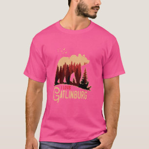 I Love Gatlinburg Tennessee, USA Outdoor Vintage M T-Shirt