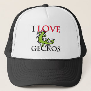 I Love Geckos Trucker Hat