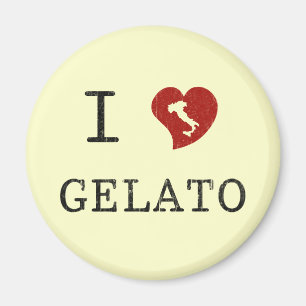 I Love Gelato Magnet