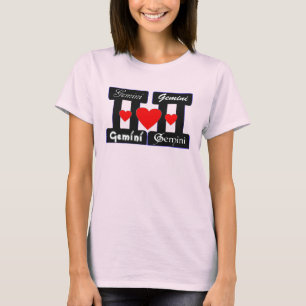 ♊★😍I Love Gemini-Best-Zodiac Sign Slim-fitted T-Shirt