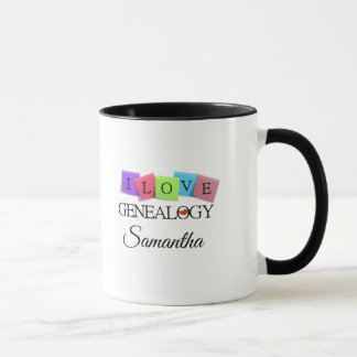 I love Genealogy Family Tree Mug