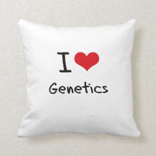 I Love Genetics Cushion