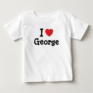 I love George heart T-Shirt