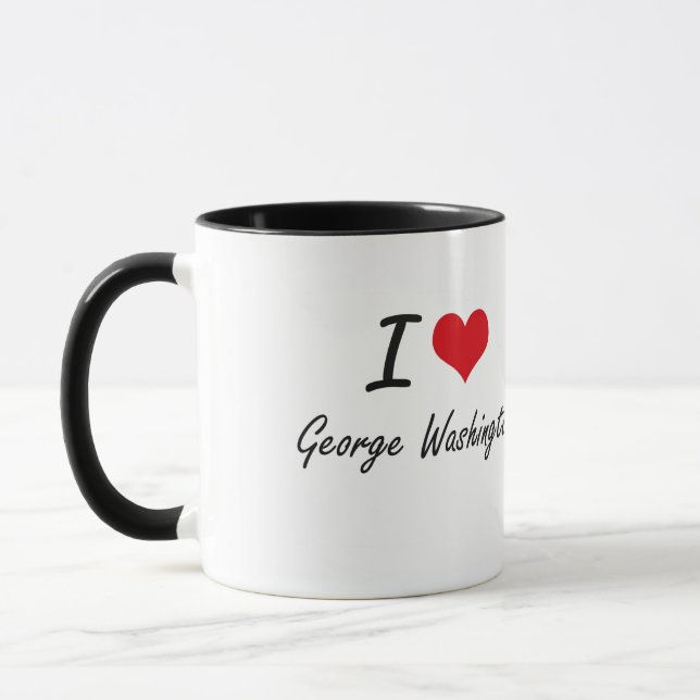 I love George Washington Mug (Left)