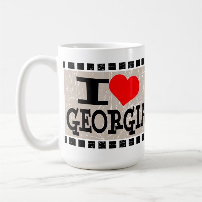 I love Georgia  - Mugs (Left)