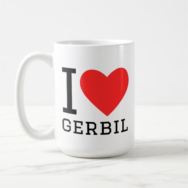 I love Gerber Coffee Mug (Left)